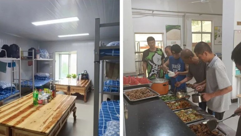 高低同欲克时艰，，，驻厂保产显担任